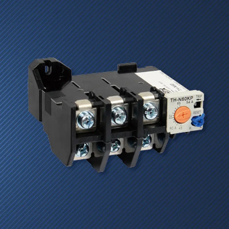 3-biegunowy, 2-elementowy przekaźnik termiczny